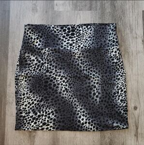 Y2K Cheetah Print Skirt